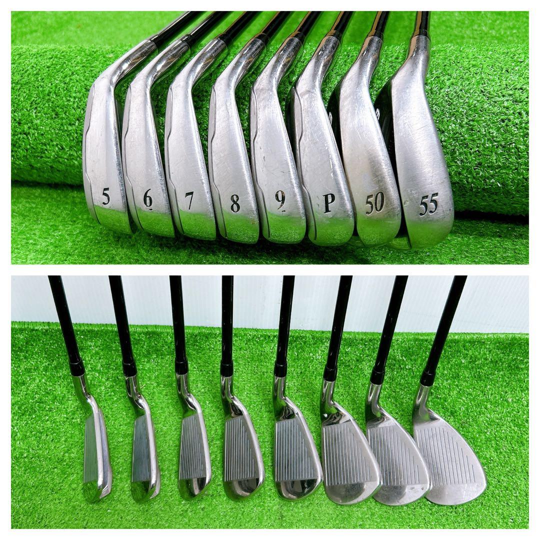 【左利き レフティ】ミズノ ユーラス LS アイアンセット 8本 R 初心者