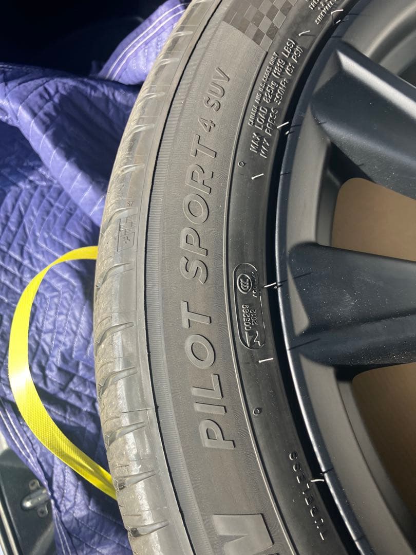 レクサス rx500hミシュラン パイロットスポーツ 純正21インチ４本セット