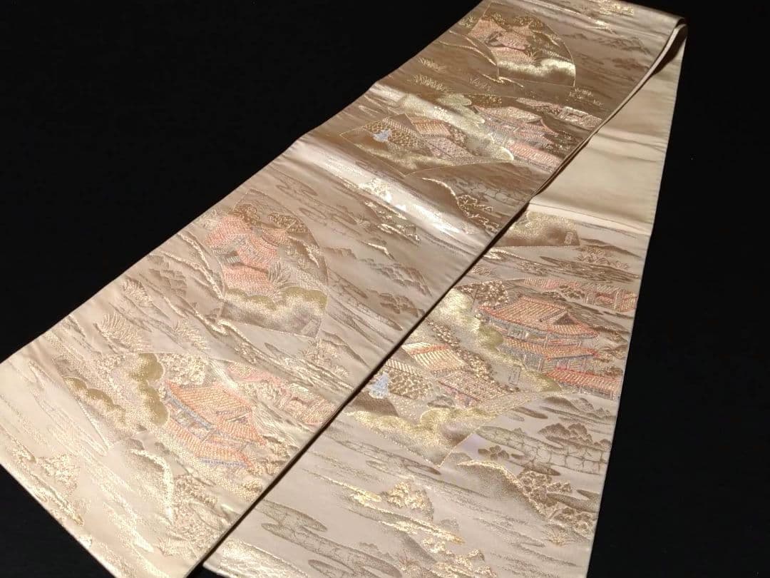 B176★刺繍等高級袋帯12本まとめ売り★着用/着物/付下げ訪問着等/リメイク★