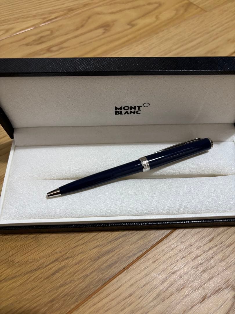 新品　MONTBLANC モンブランPIXボールペン　ネイビー