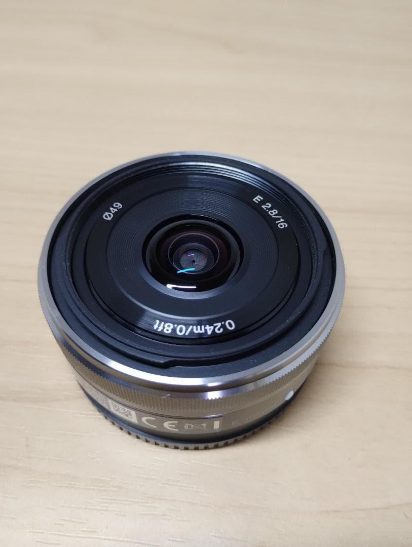 ✨パンケーキ✨ SEL16F28 単焦点 E16mm F2.8 SONY 薄型