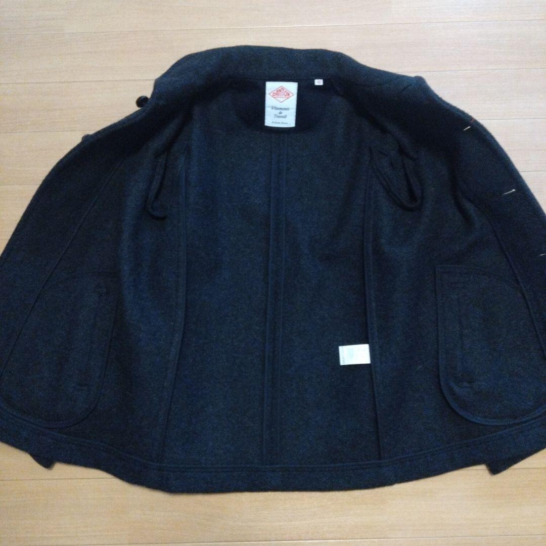 【新品】DANTON ウール カバーオールコート ダークグレー 42