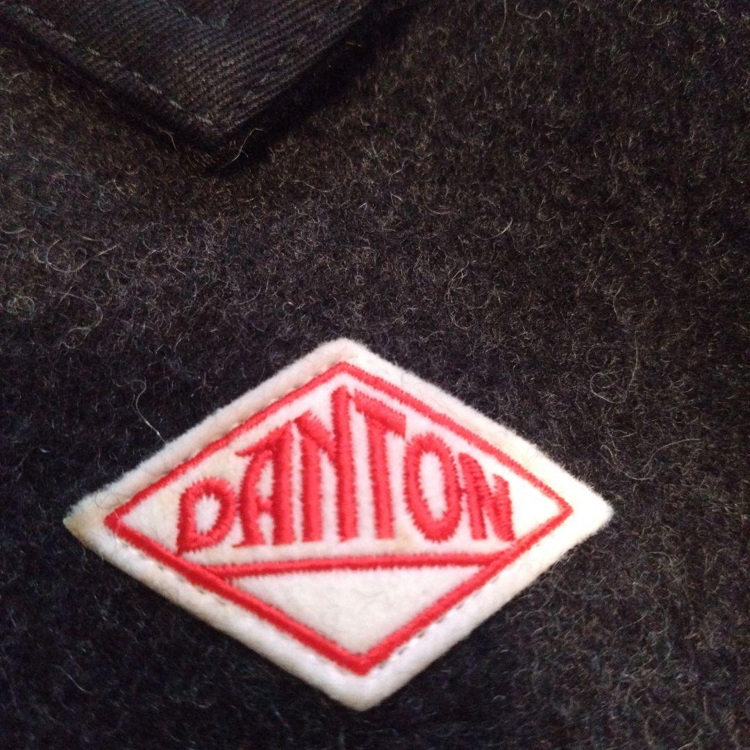 【新品】DANTON ウール カバーオールコート ダークグレー 42