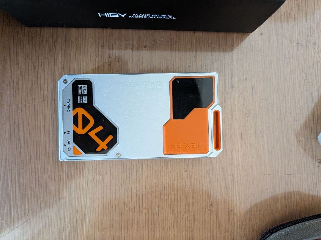 HiBy R4 オレンジ DAP +128GB SD付き