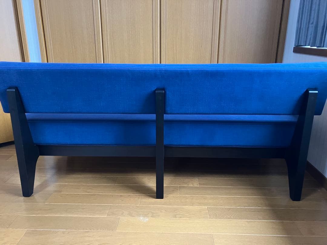 IDEE 受注生産品ソリッドベンチ(ネイビー)