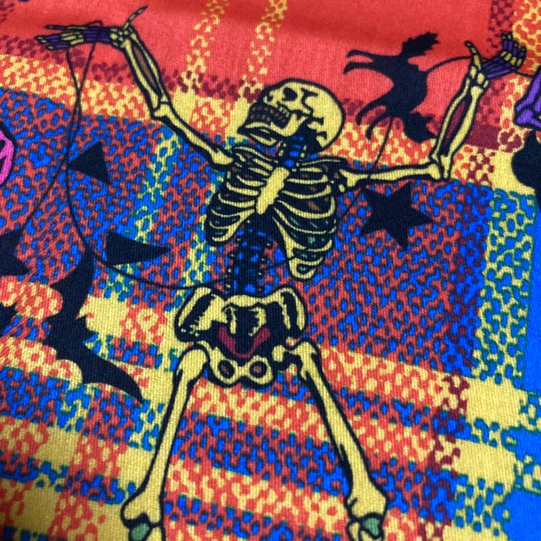 Vivienne Westwood 大判骸骨プリントハンカチ　ショッパー袋付き