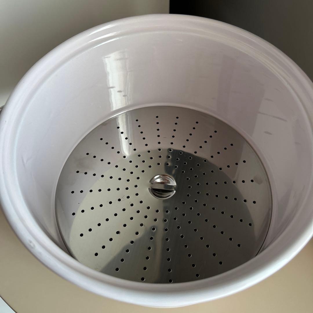 鍋 蒸し器 蒸籠 せいろ レトロ アンティーク 昭和 ホーロー鍋 蒸し鍋 レア