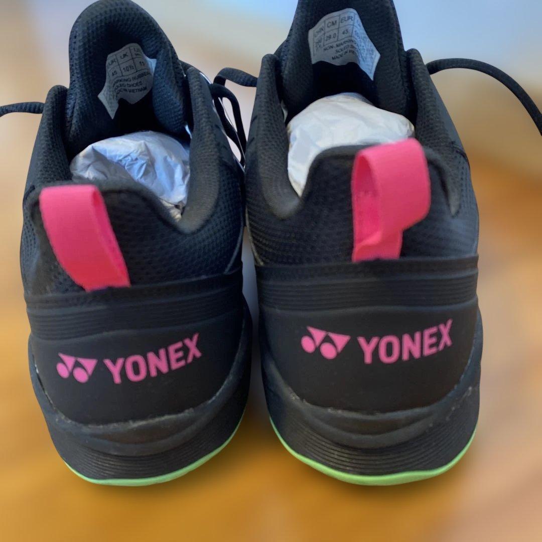 YONEX テニスシューズ ブラック/ピンク/グリーン29㎝