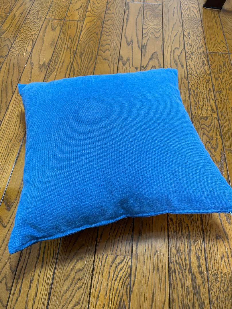 美品　エーフラット　中綿つき PUブラウン　CLインディゴ