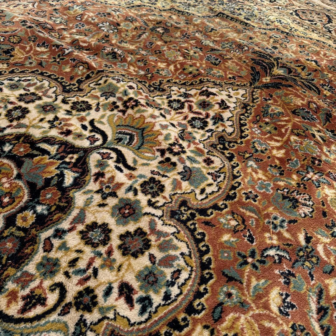 ペルシャ風ウールシルクラグ 250×340cm