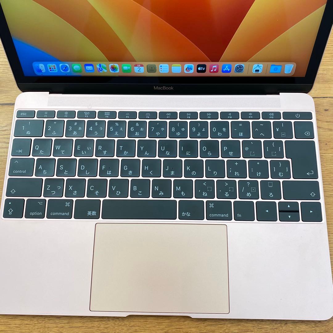 Apple MacBook ローズゴールド 2017 12インチ