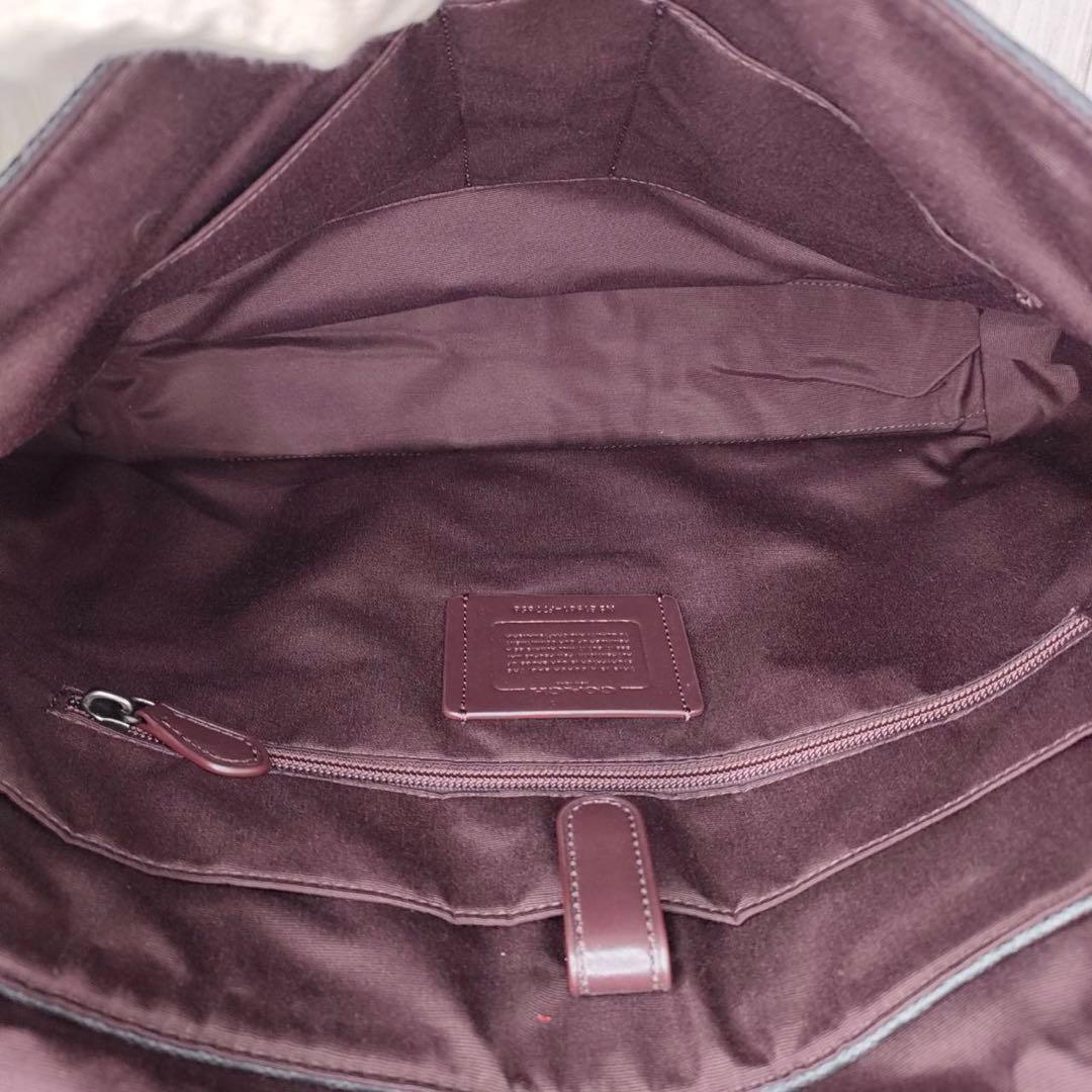 50 COACH コーチ　シグネチャー　2WAY ハンドバッグ　ショルダーバッグ