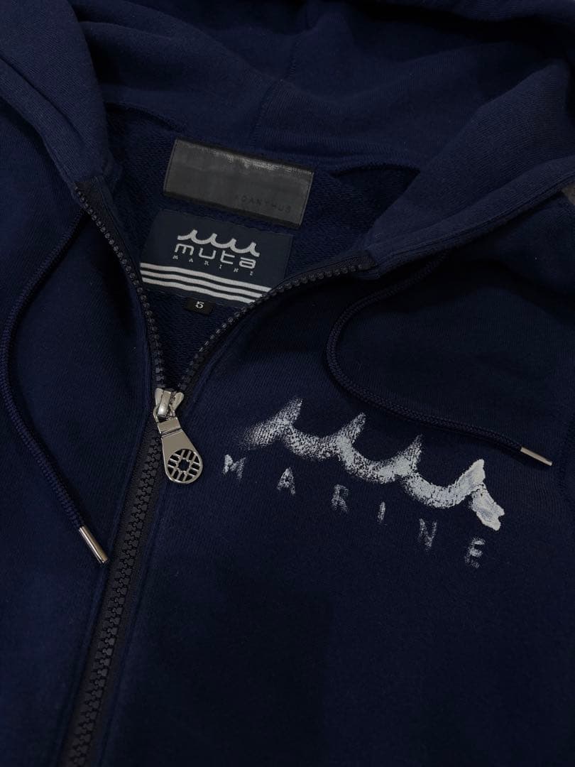 ACANTHUSアカンサスmuta marineジップアップパーカ