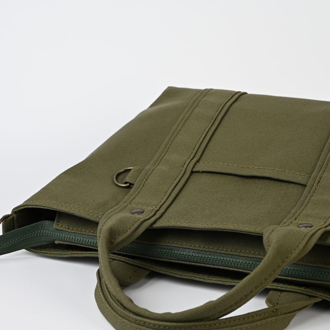 ハンドメイド 8号/11号×旧倉敷帆布×8番糸 スタンダードトート特大 付属品有