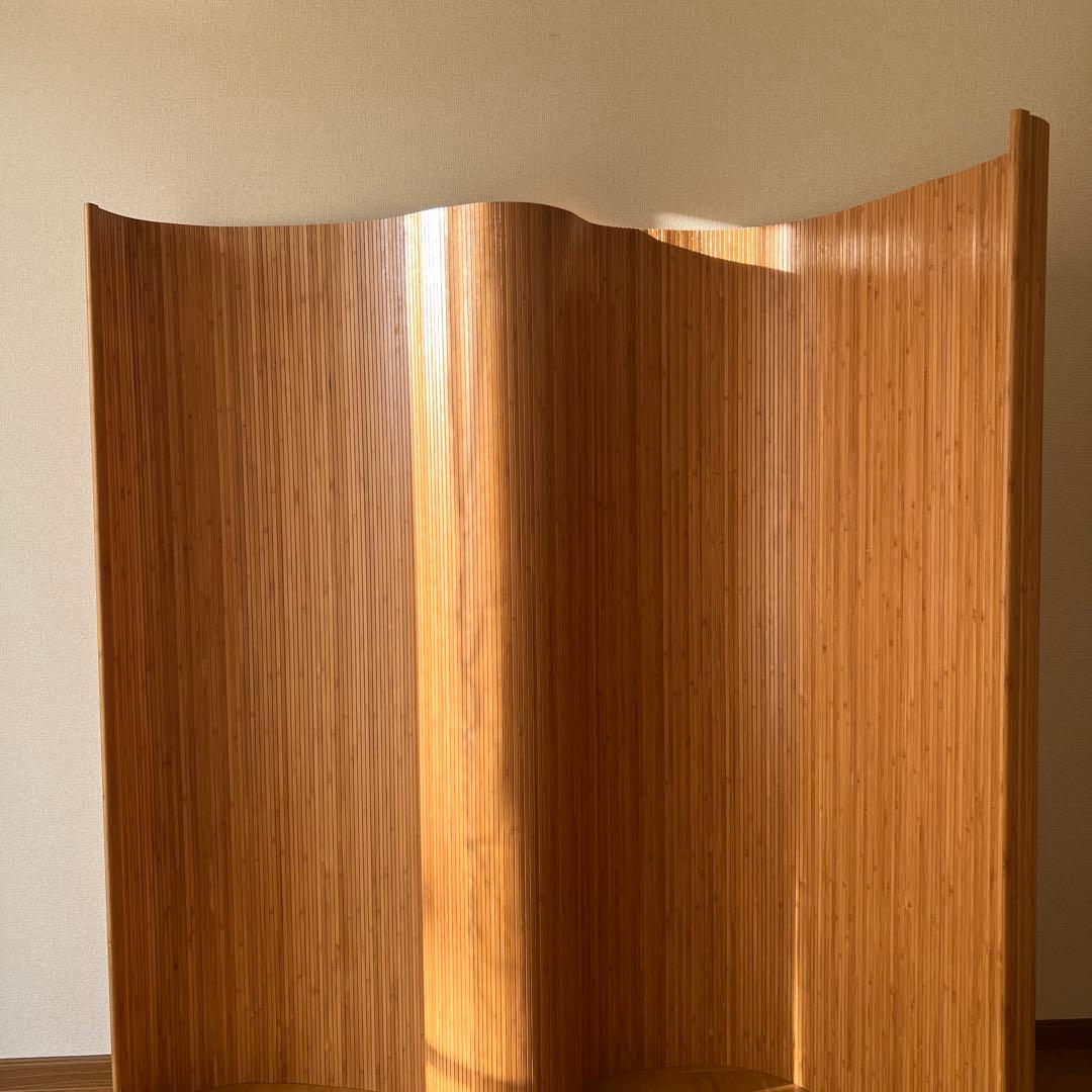 1月中のみ限定SALEバンブーウッド パーテーション韓国インテリア