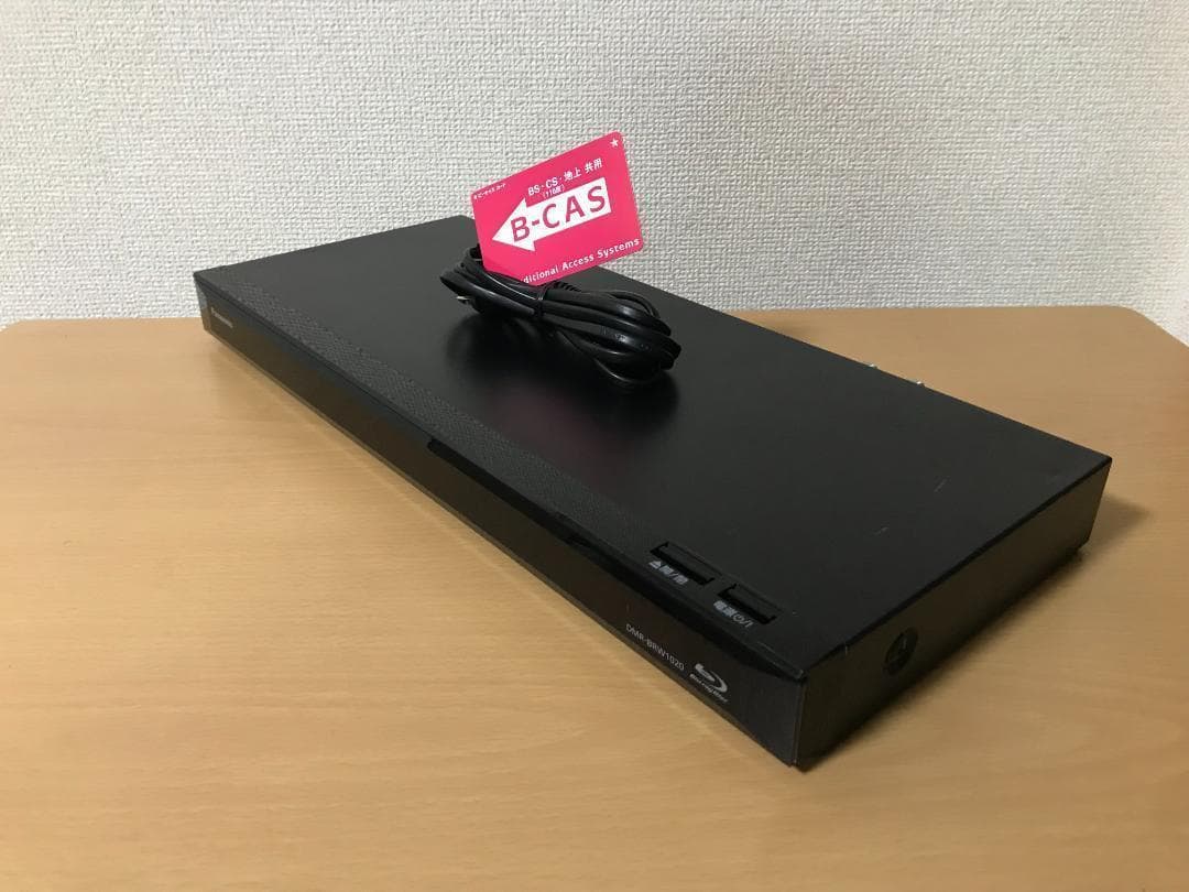パナソニック ブルーレイレコーダー 「DMR-BRW1020」 動作品①