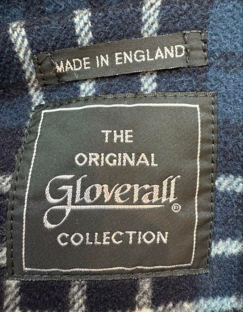 【美品】Gloverall グローバーオールダッフルコート　ネイビー　Ｌ