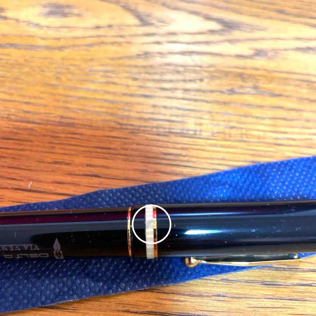 DELTA ヴィア　ベネット ブラック　万年筆　14K