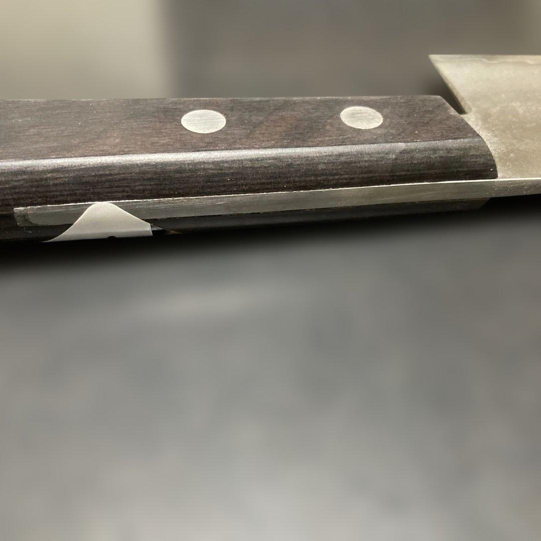 三徳包丁 切れ味抜群　木製ハンドル　新品未使用　ビンテージ　自宅長期保管　美品