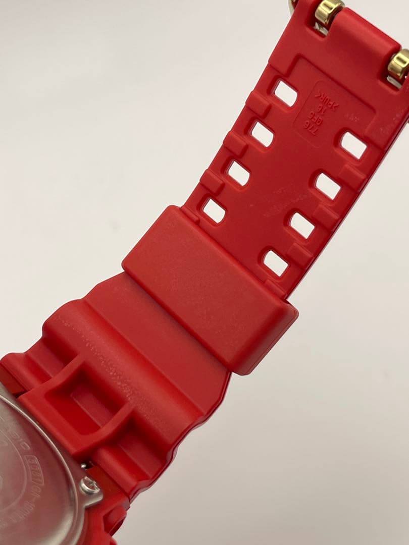 美品 G-SHOCK GA-100VLA-4AJF レッド ゴールド カシオ