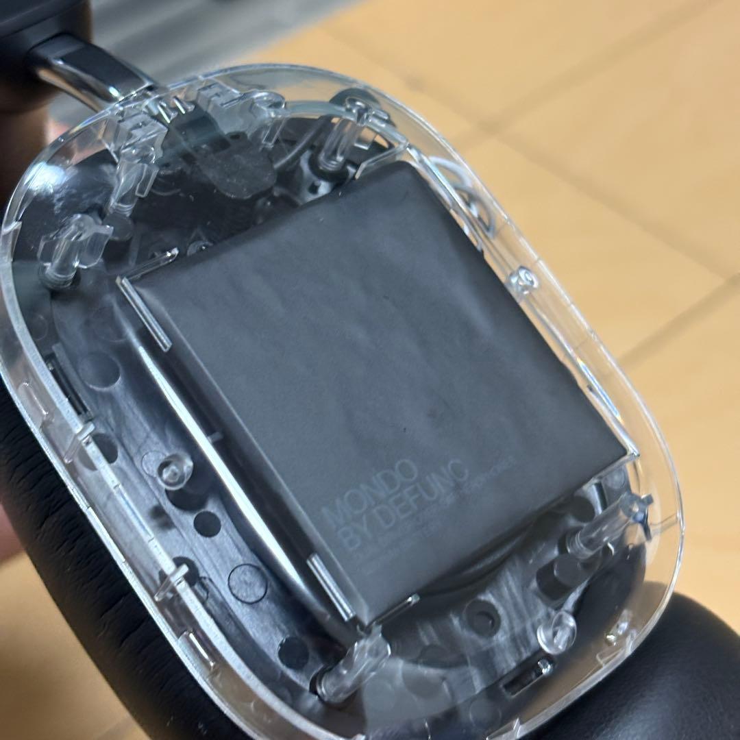 【MONDO BY DEFUNC】 ヘッドホン 有線 ワイヤレス クリア