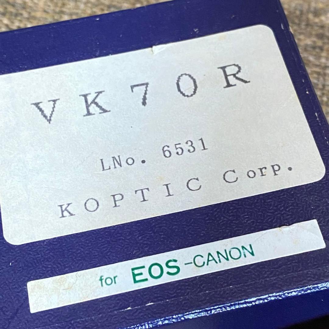 清原光学 キヨハラソフト VK70R 70mm F5 Canon EF マウント