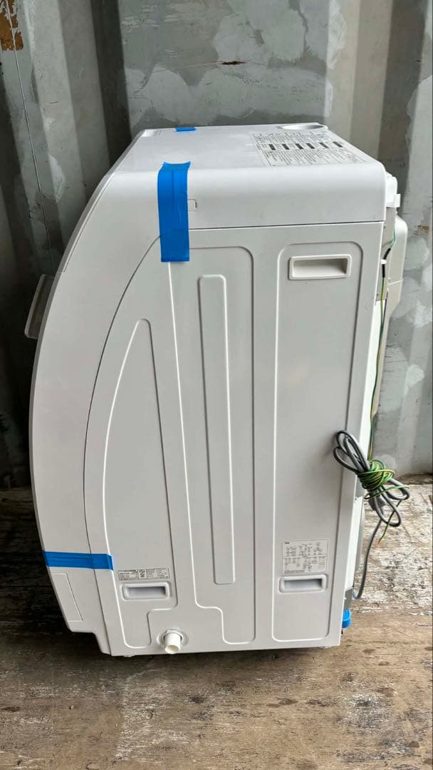 未使用に違い2025年製ドラム式洗濯乾燥機RORO YWM-YV90N