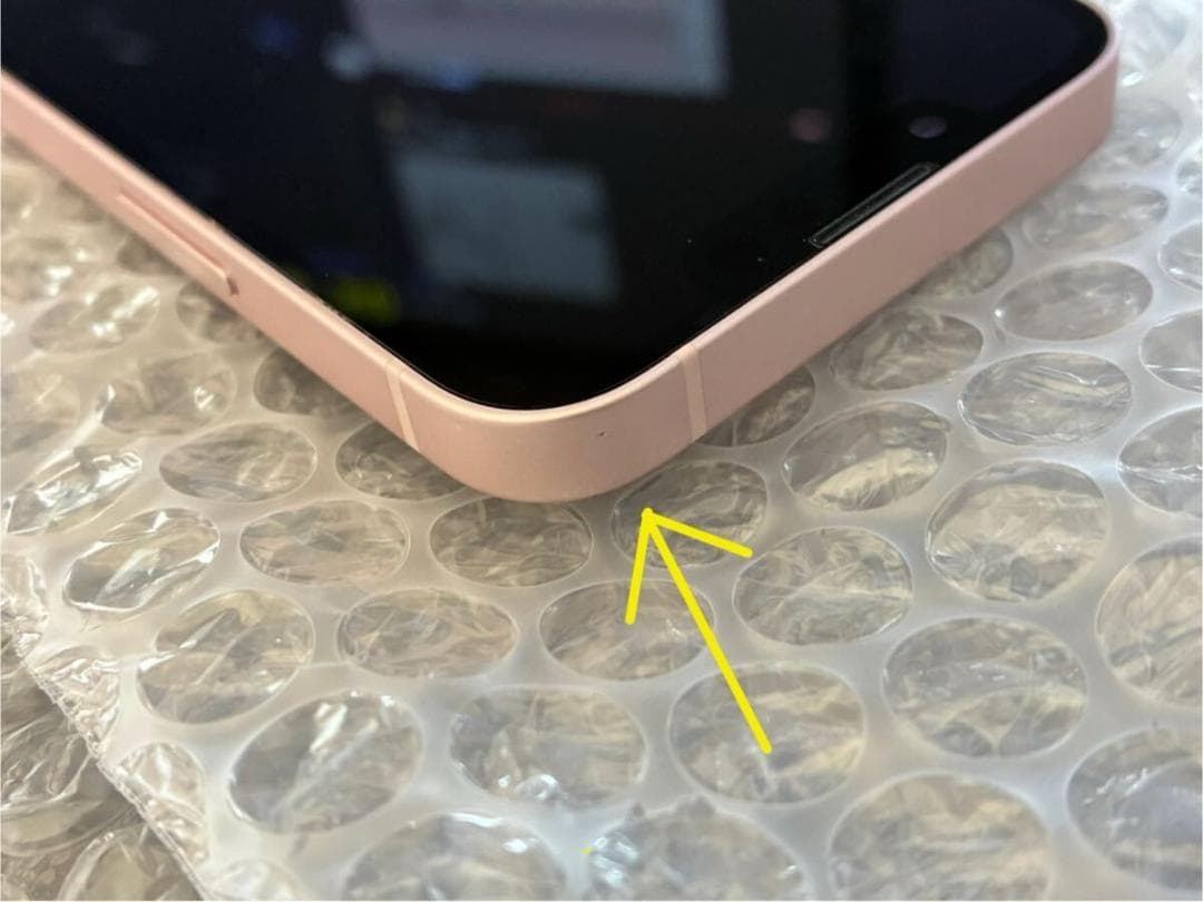 美品Apple iPhone13 mini 128GB ピンク MLJF3J/A