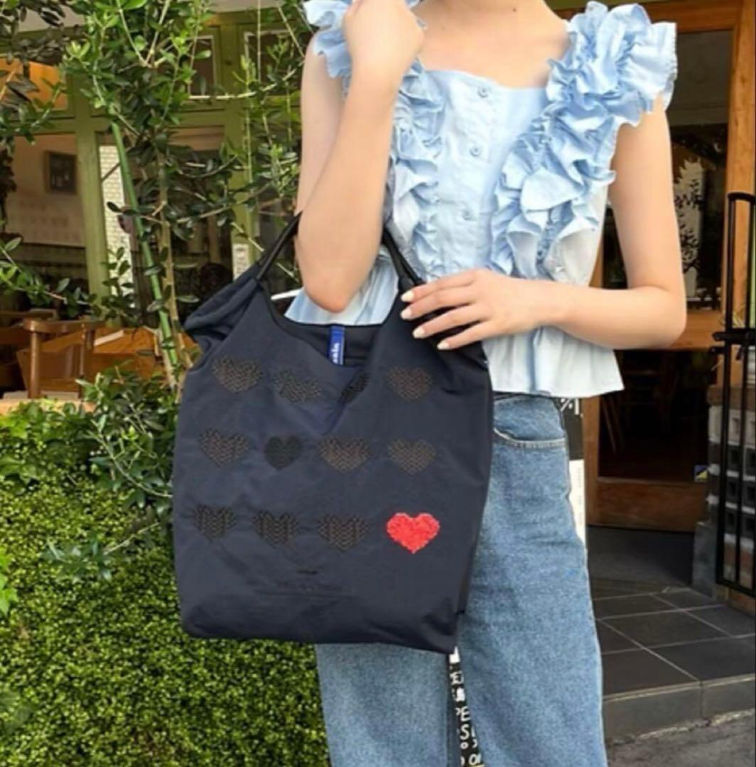 ball&chain 神戸限定バッグ　ネイビー　Mサイズ　ボールアンドチェーン