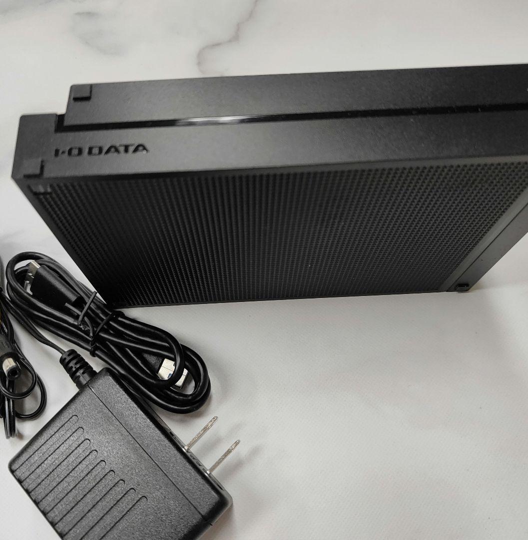I-O DATA 外付けハードディスク ブラック