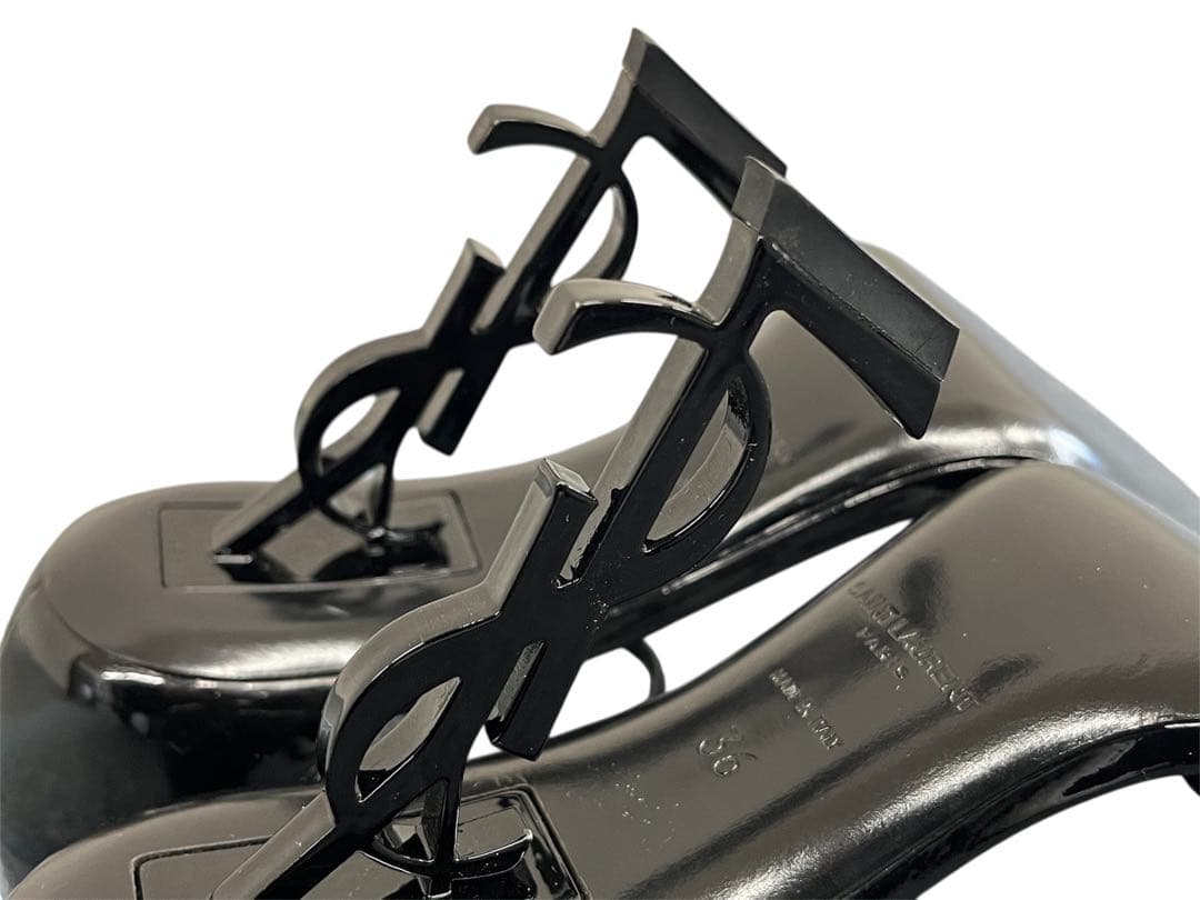 ★美品★SAINT LAURENT オピウム サンダル　ハイヒール