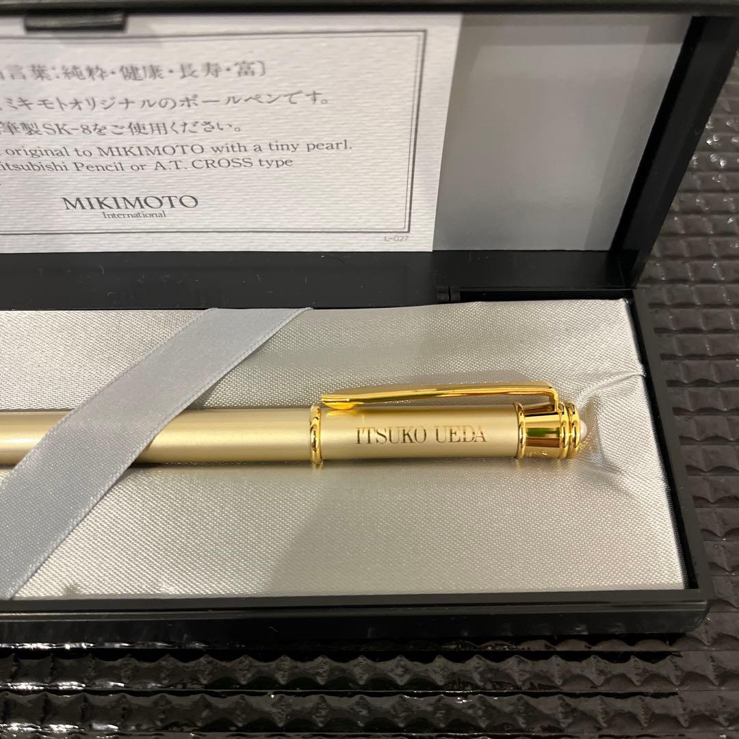 (未使用非売品)MIKIMOTO×ITSUKO UEDAコラボボールペン