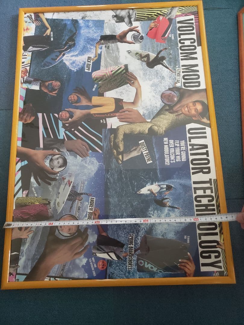 25年前のVOLCOMのショップ用ポスター ボルコム ポスター