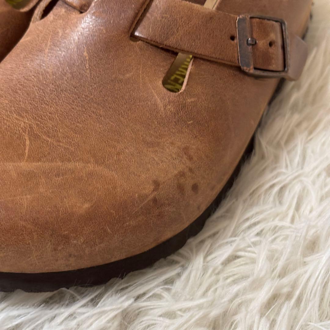 【美品】BIRKENSTOCK ビルケンシュトック　ボストン　レザー　36
