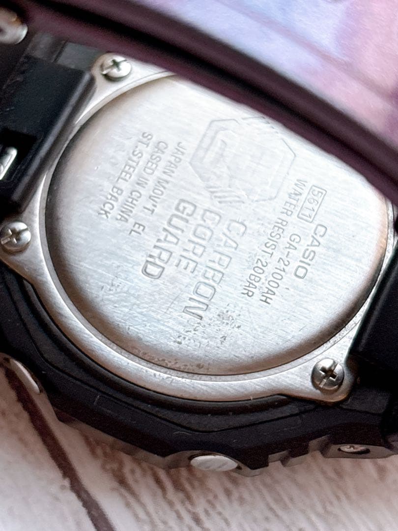 CASIO G-SHOCK GA-2100AH 稼動品