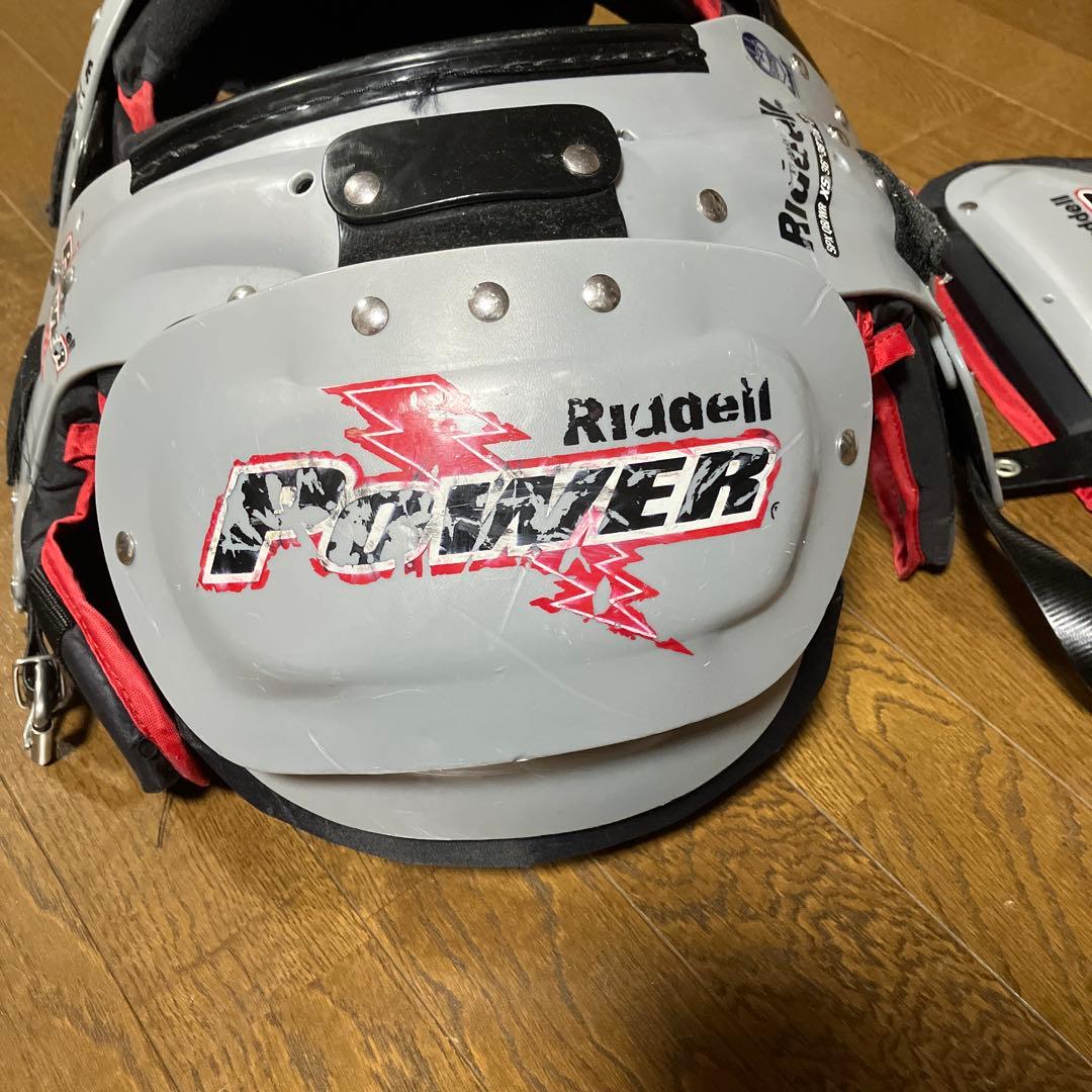 Riddell SPX XS ショルダーパッド バッグプレート付き