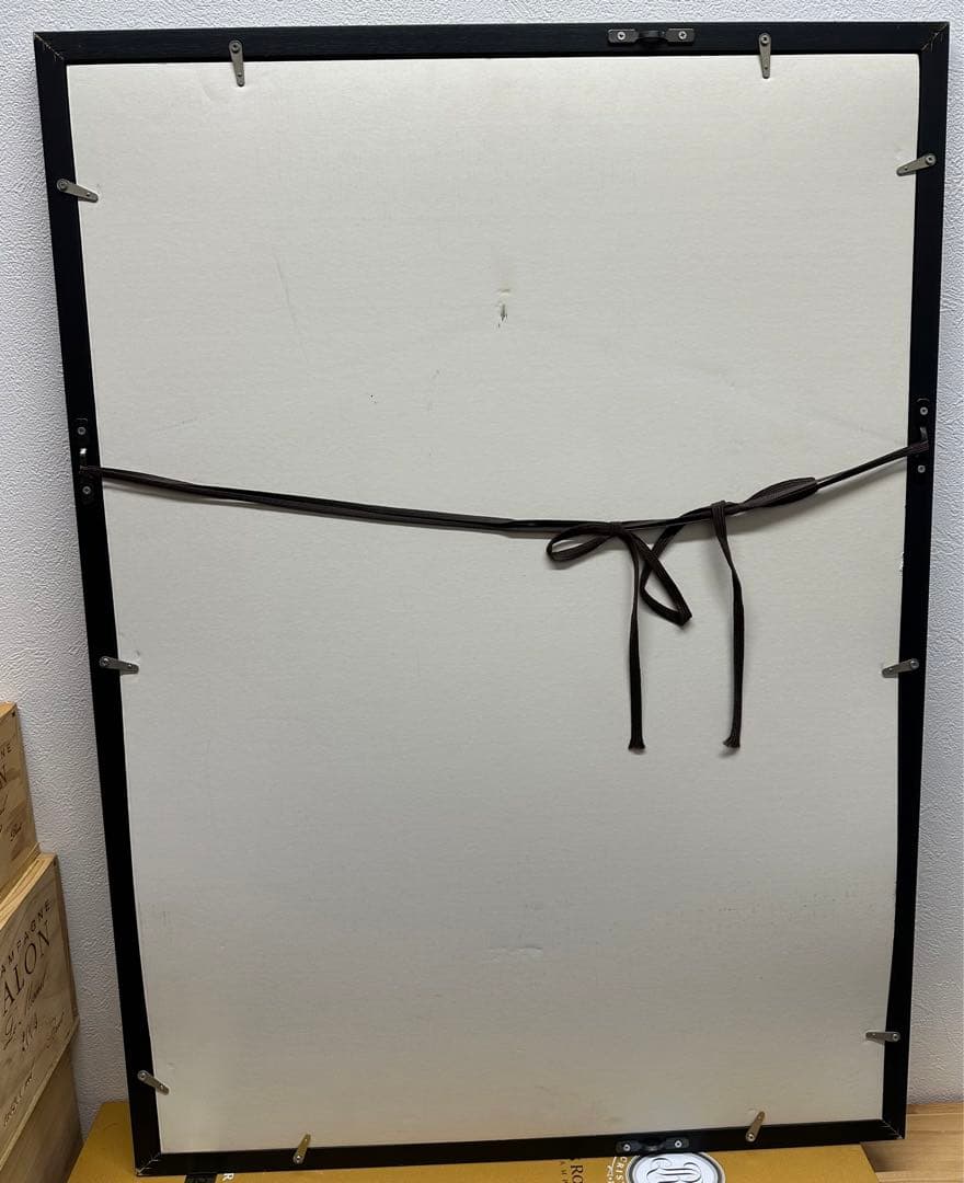 シャンパーニュ・テタンジェ・コント・ドゥ・シャンパーニュ1995・額縁ポスター