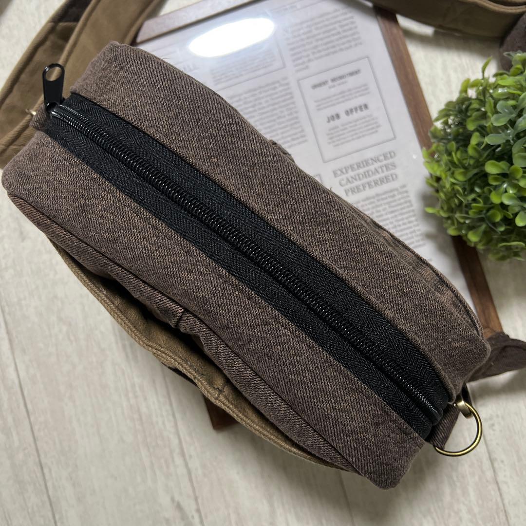 じいちゃん　ショルダーバッグ　デニムリメイク　ハンドメイド