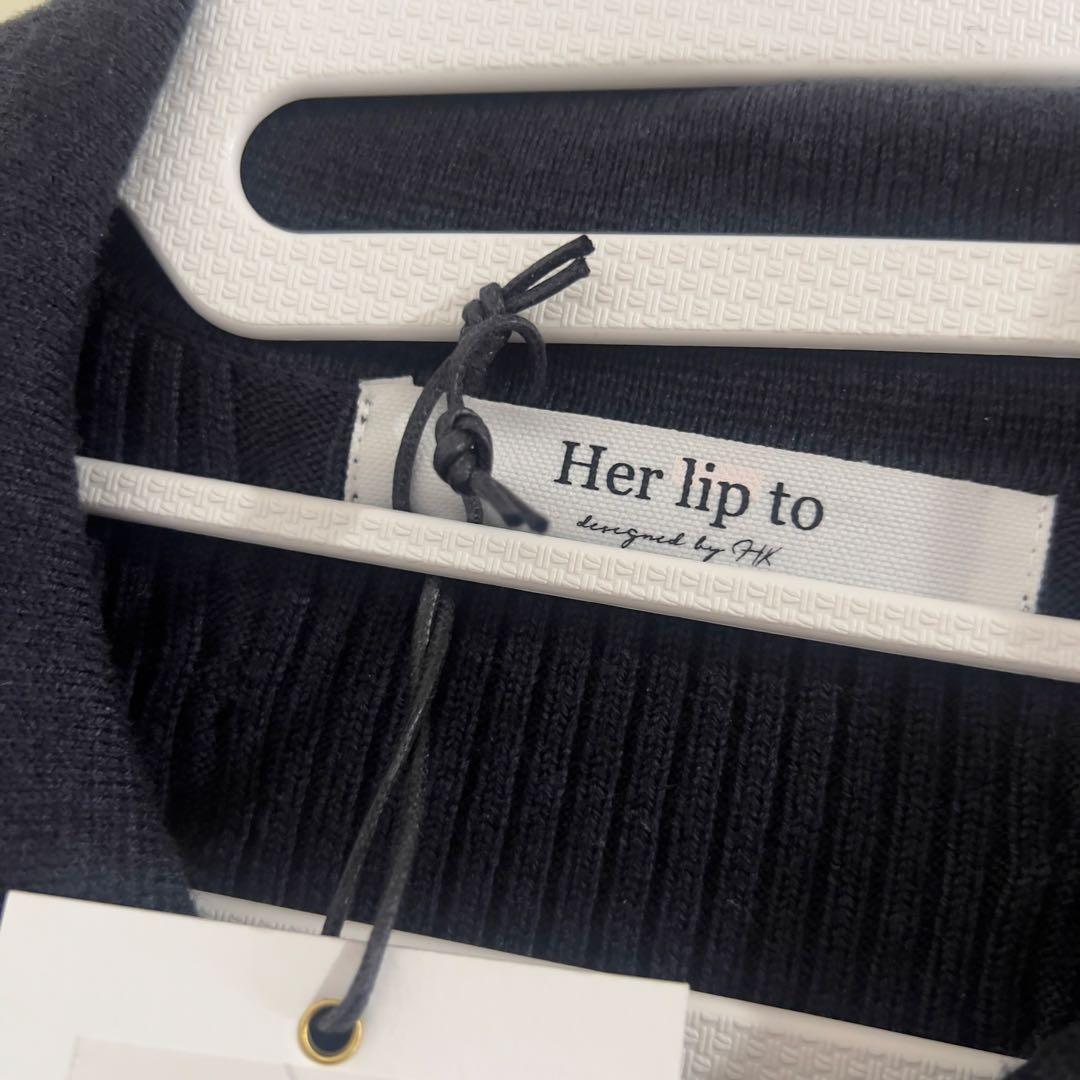 ワンピース Herlipto Margot Pleated Knit Mini Dress