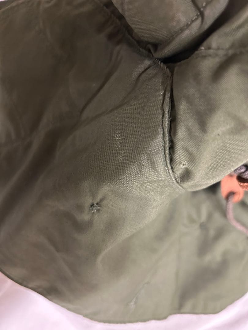 【ワンウォッシュ】m-65 フィッシュテール　シェル＋フード　米軍実物　M-R