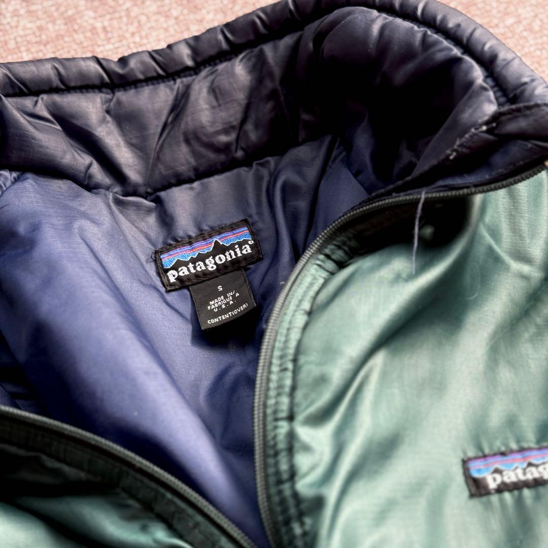 パタゴニア パフボール 97年 USA製 S グリーン