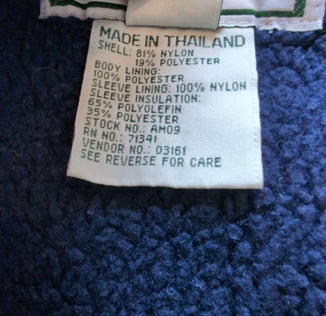 【美品】90s llbean シンサレート フィールドジャケット