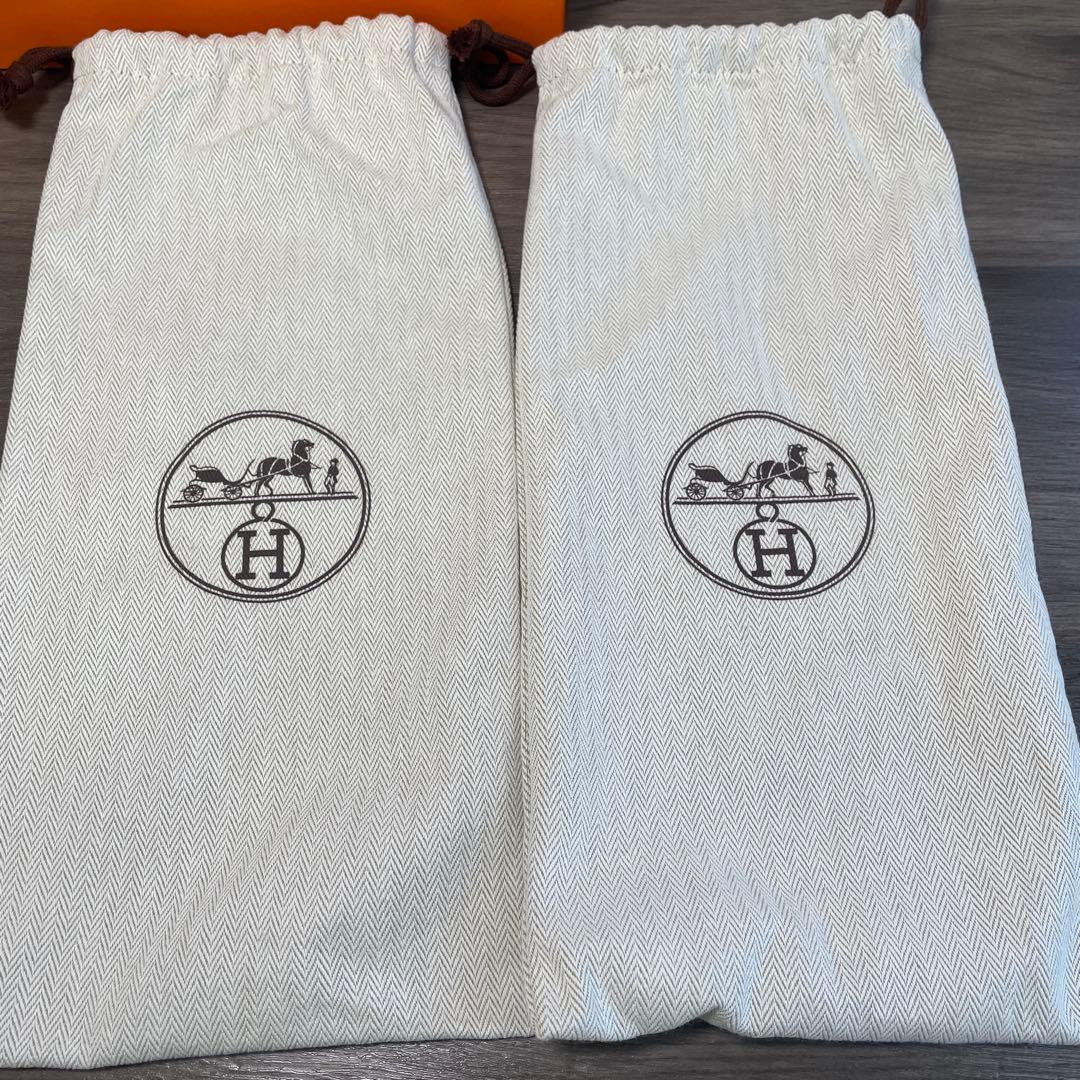 HERMESエルメス　箱付き　オランムートンサンダル38