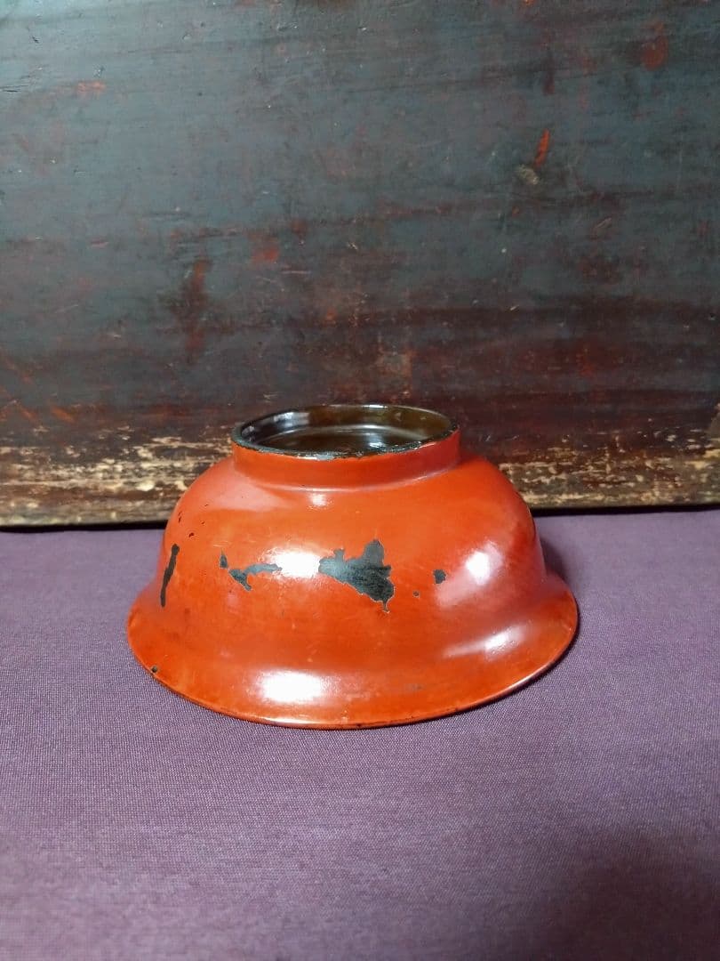 桃山時代 根来椀 （その４） 茶道具