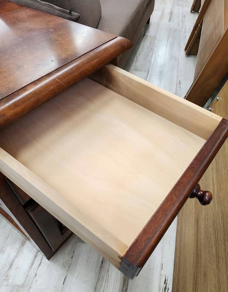 民芸家具　姿見 ＋ サイドチェスト　鏡　ドレッサー　つくしギャラリー