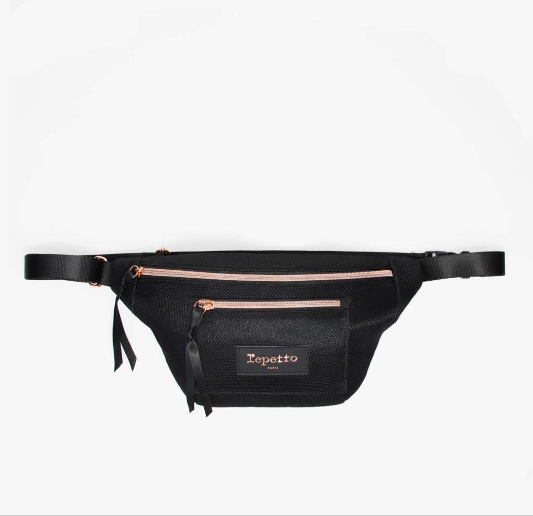 Repetto レペット　ボディバッグ・ウエストポーチ ブラック