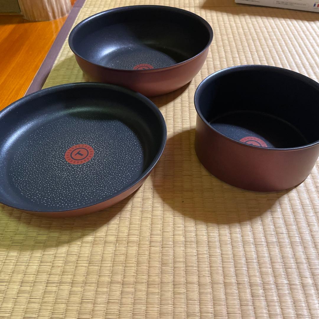 ティファール☆T-fal ingenio 鍋・フライパン6点セット☆IH対応☆