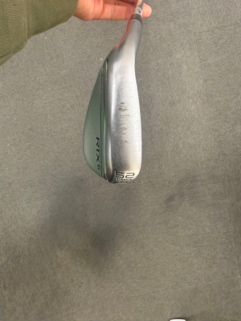 左用ウエッジ Cleveland RTX6 ZIPCORE 52度ウェッジ