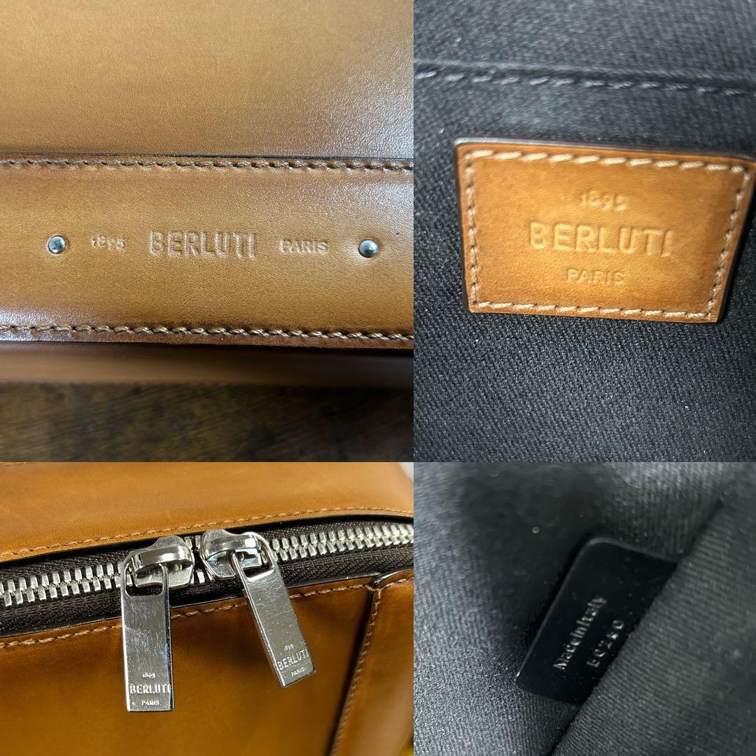 ほぼ新品 Berluti TAKE OFF PM スモール ショルダーバッグ