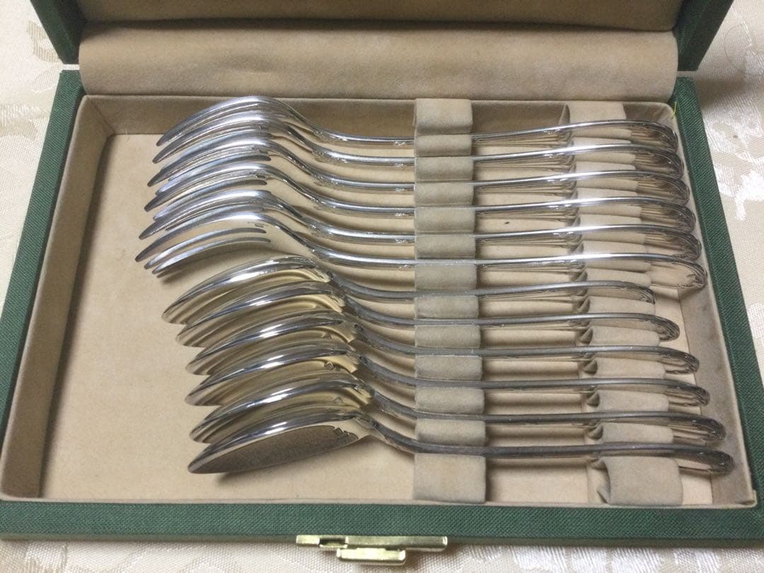 クリストフル　リュバン　ティースプーン　ケーキフォーク　各６本